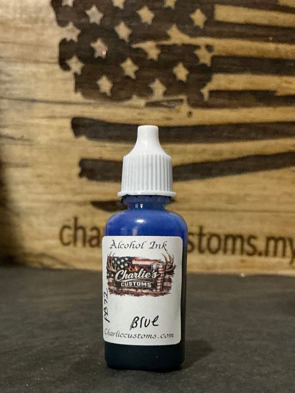 Blue Alcohol Ink