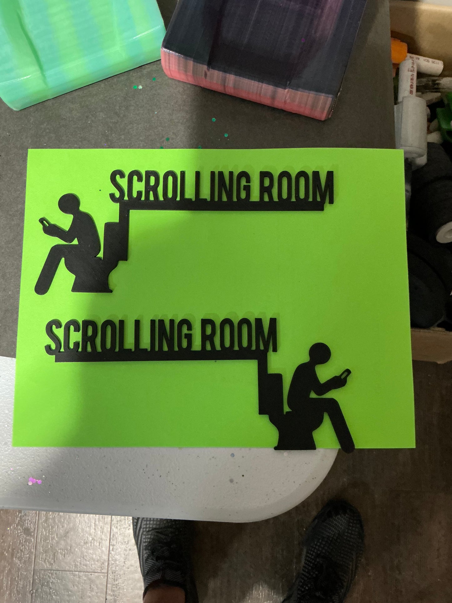 Scrolling Room Right and Left Hand set
