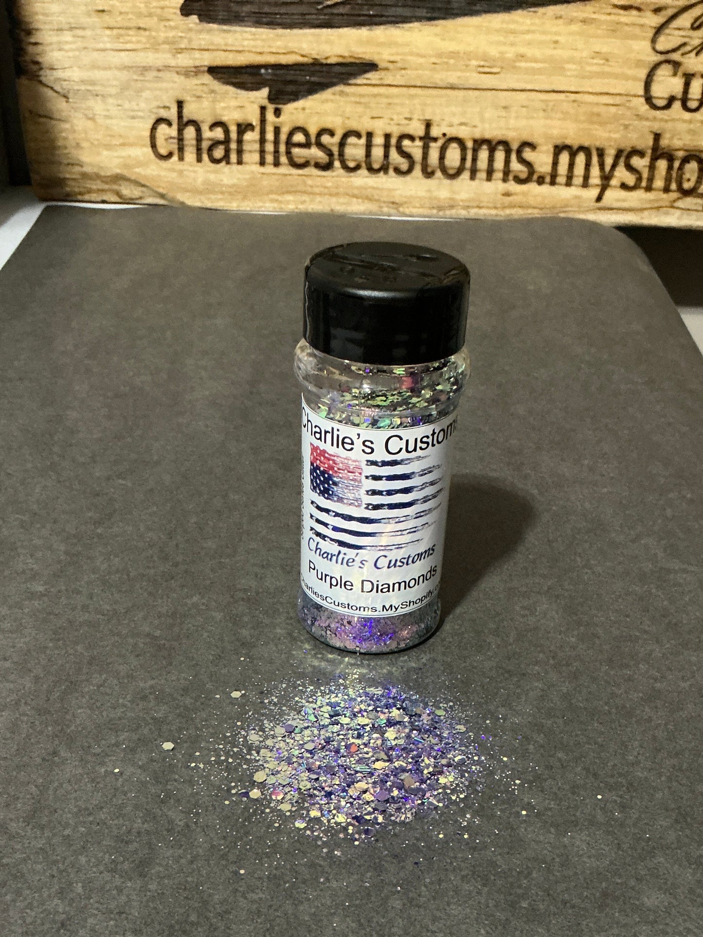 Purple Diamonds