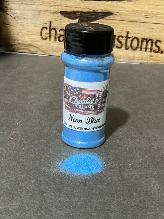 Neon Blue Micro Fine