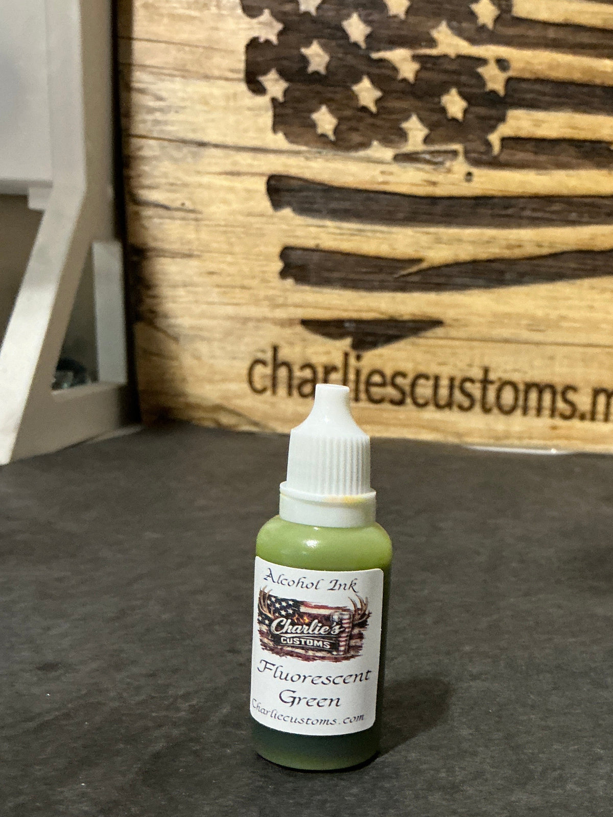 Fluorescent Green Alcohol Ink