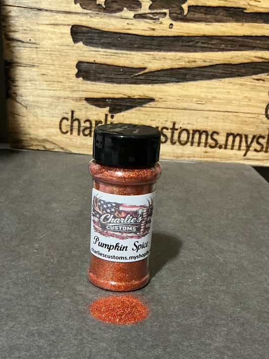 Pumpkin Spice Fine Holographic