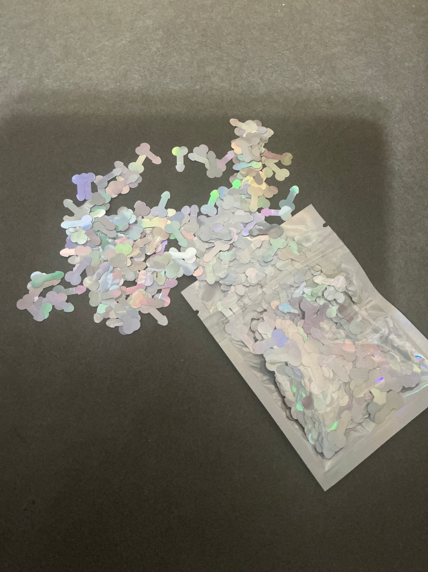 Holographic Penis Shape Glitter