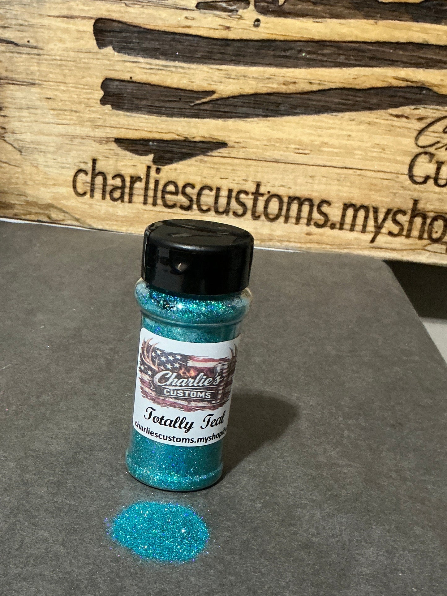 Totally Teal Fine Holographic