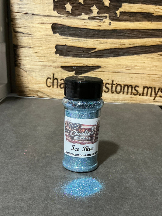 Ice Blue Fine Holographic