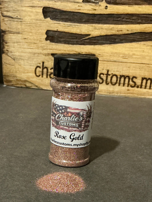 Rose Gold Fine Holographic