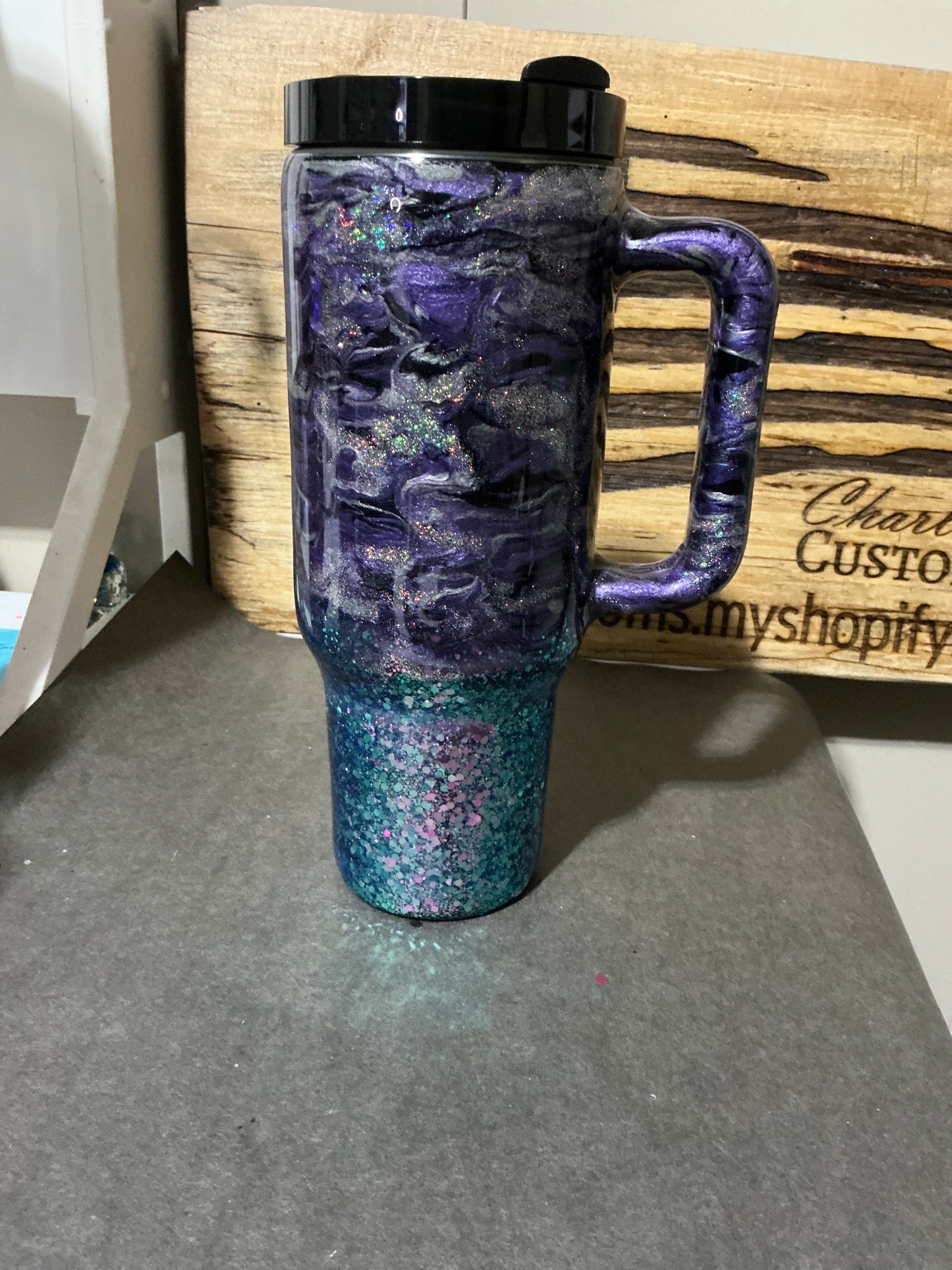 40oz With Handle